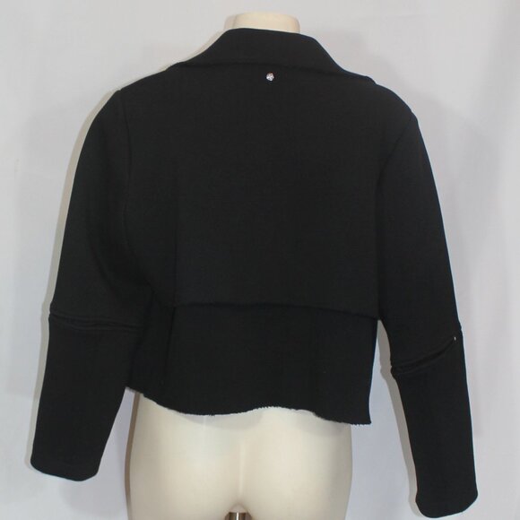Sosken Studios GOBIN - Neoprene Short Jacket Black open front women's Size 3 - Picture 5 of 10